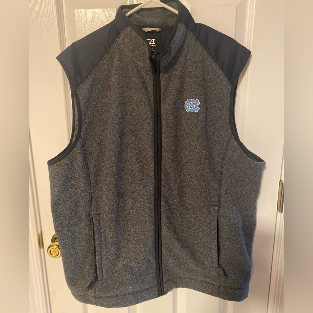 UNC outerwear vest by Cutter and Buck